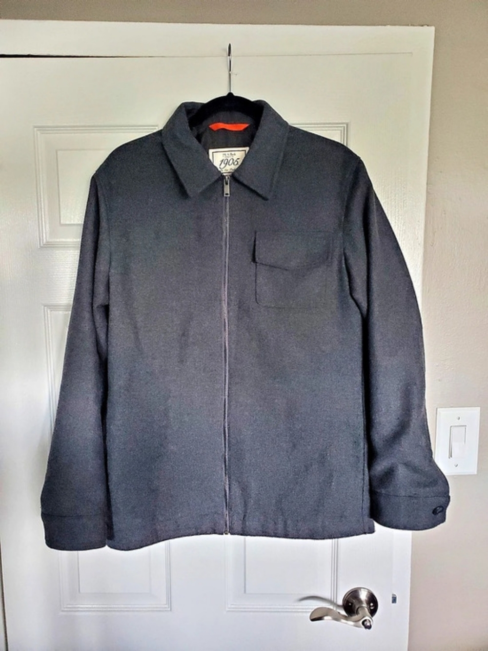 Jos. A. Bank 1905 Men's Gray Jacket Shacket Size Small